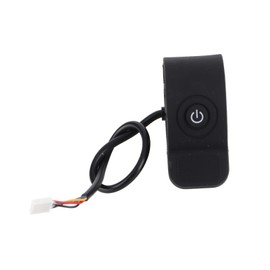 Electric Scooter Thumb Throttle ABS Single Button Electric Scooter Throttle Speed Control for Upgrade