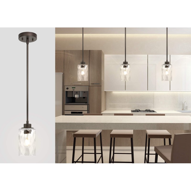 XiNBEi Lighting Pendant Lighting 1 Light Mini Pendant Light with
