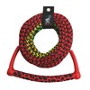 Kwik Tek 3-Section Water Ski Rope with Radius Handle and