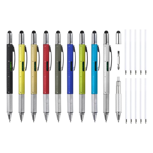 MECCANIXITY 36pcs 6 in 1 Multitool Tech Tool Pen Gifts