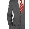 Salvatore Exte Men's Two Button 2 Piece Suit Jacket Flat