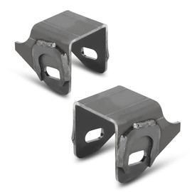 Weld-on Lower Control Arm Mounts Compatible with Jeep Wrangler TJ 1997-2006/Cherokee XJ 1984-2001/Grand Cherokee ZJ 1993-1998/Comanche MJ 1986-1992 Heavy Duty Iron Material