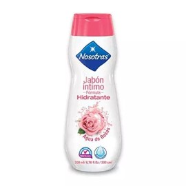 Nosotras Diarios Jabón Intimo - Agua de Rosas - 6.76 oz.