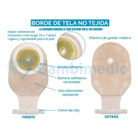 Gambimedic Bolsa Colostomia Barrera Recortable    