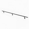 2FT Matte Black Handrails Kit for Indoor Outdoor Stairs，Modern Aluminum