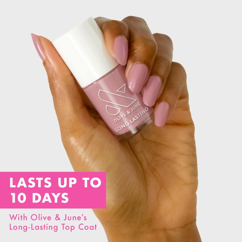 Olive & June Long-Lasting Nail Polish Plump, Gel-Like Finish No