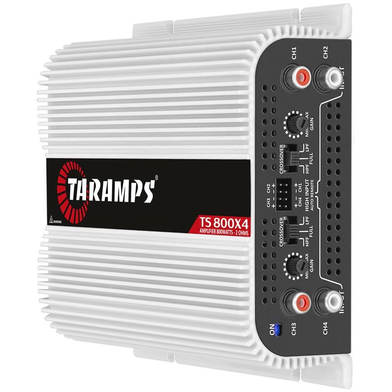Taramps TS 800x4 Car Audio Multichannel Amplifier 800 Watts Rms