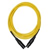 Cascha Standard Line Microphone Cable (XLR), Yellow, 6m