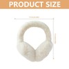 Vmxlso Ear Warmers Women's Foldable Earmuffs Winter Headband Plush Ear