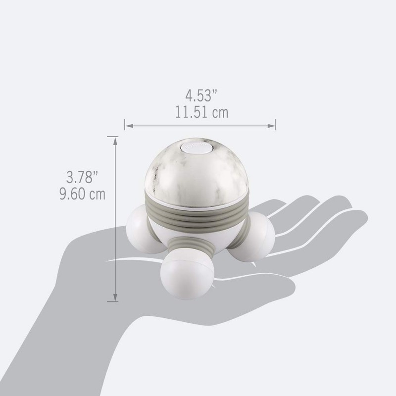 HoMedics Marbelous Mini Massager -Vibration Massage With Comfort Grip, Batteries