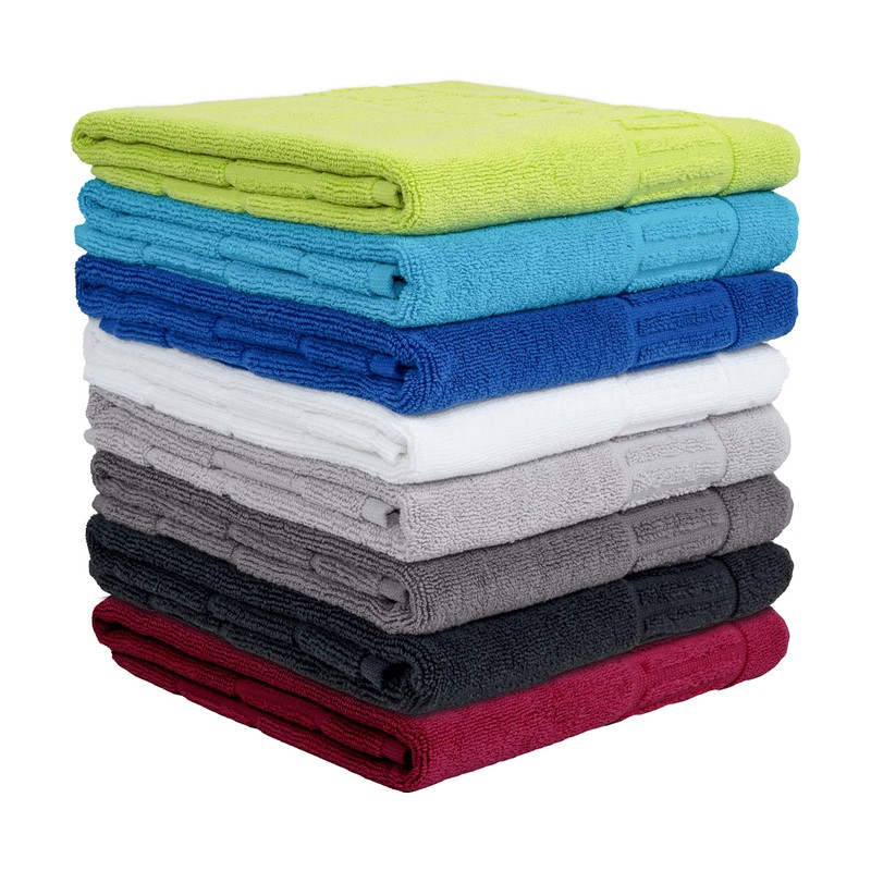 BaSaTex Pack of 2 Bath Mat 50 x 80 cm
