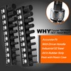 TEKPREM 20-Piece Metric & SAE Hex Bit Set with Magnetic