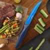 Wanbasion No Sawtooth 8-Piece Stainless Steel Steak Knife Set -