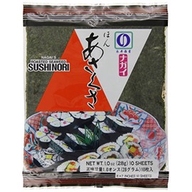 NAGAI Hon Asakusa Nori Red Seaweed , 1 pack