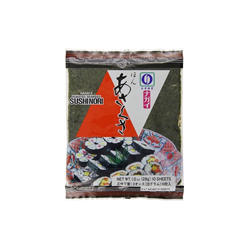 NAGAI Hon Asakusa Nori Red Seaweed , 1 pack