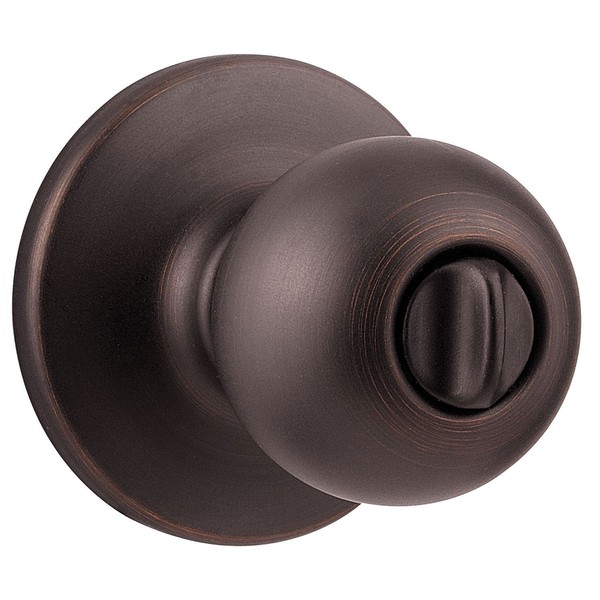Kwikset 300P 11P CP 93001-867 Polo Bed and Bath Knob