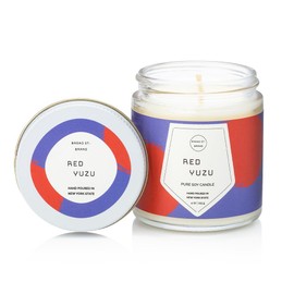 KOBO Red Yuzu Candle (4 oz) | Pastiche Collection | 100% Pure Soy Candle | All Natural Scented Candle, Hand-Poured in USA | 20 Hour Long Burning Candles | Decorative Candles, Scented Candles