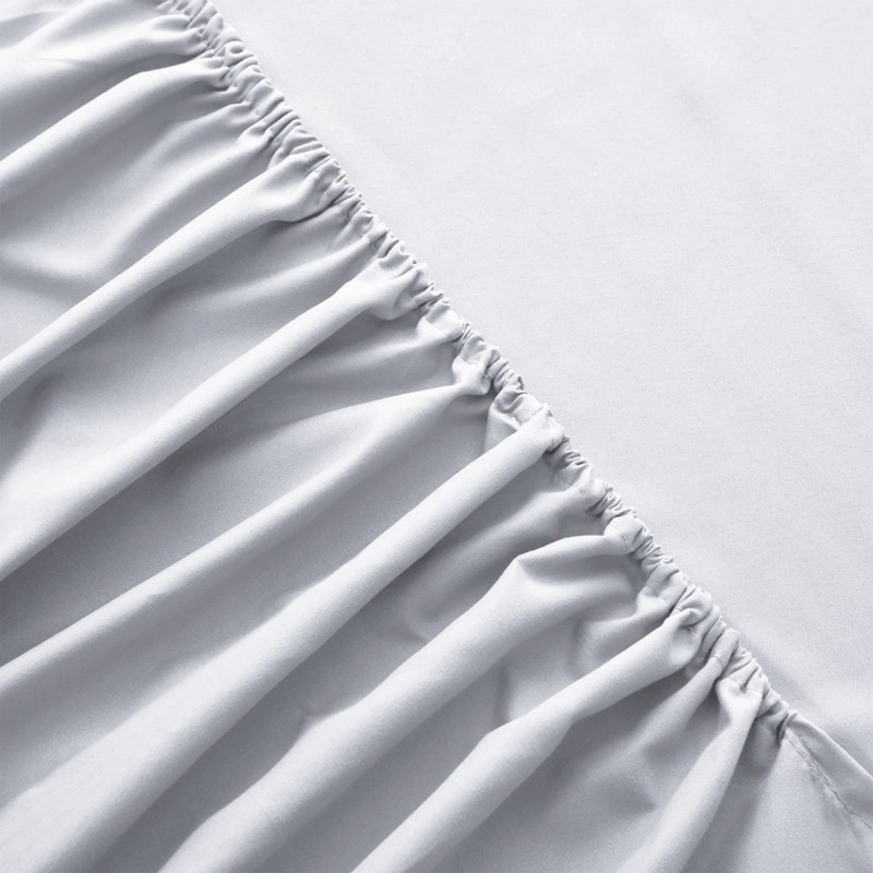 AMEHA King Size Fitted Sheet 25 cm Deep Soft Brushed