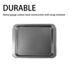 esahpss Small oven with heavy-duty steel non stick household baking