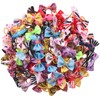 YAKA 60PCS (30 Paris) Cute Puppy Dog Small Bowknot Hair