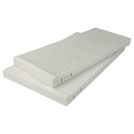 vhbw Filter Set Compatible with Viessmann HR/H32S A280, H32S B280 Ventilation Unit - Air Filter G4 / F7 (Pack of 2), White