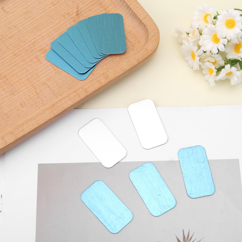 12pcs Under Cabinet Lights Magnetic Stickys, Adhesive Metal Magnetic Strips
