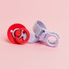 Bibs Dummy Clip Loop, Blush