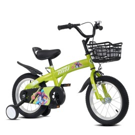 18 Inch Sporty Kids Bike with Training Wheels and Stand Adjustable Saddle Suitable Aged 5+ Tall Height 45-57 InchesGender: Unisex, Color: Pink, Size: none