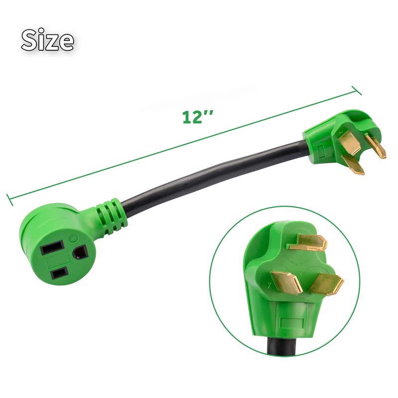 Welder Adapter Cord, NEMA 10-30P to 6-50R Welding Converter |