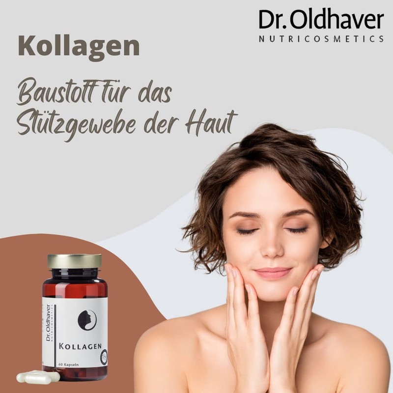 Dr. Oldhaver Collagen Capsules Made from Highly Available Collagen Hydrolysate