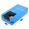 WestonBoxes Plastic Storage Boxes with Lids for Pens, Pencils and