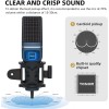 Tonor USB Microphone Computer Cardioid Condenser PC Gaming Mic Tripod