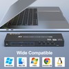 USB 3.0 KVM Switch HDMI 4 Port Support 4K@60Hz 2K@120Hz
