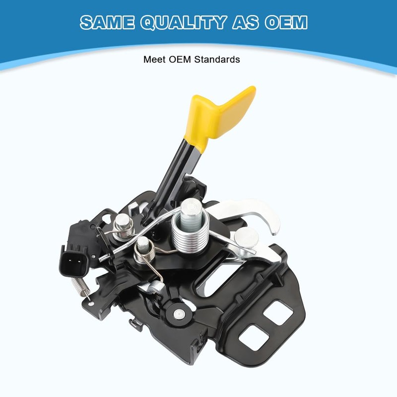 JDMON Car Engine Hood Latch Lock Compatible with Ford Mustang