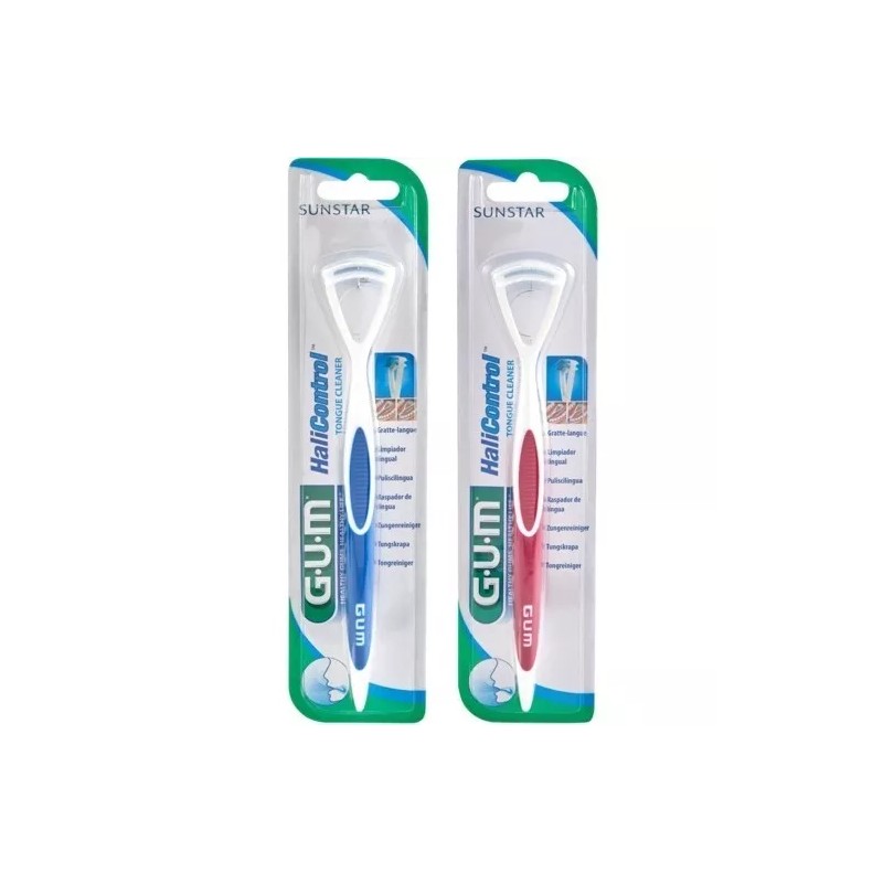 Gum Cepillo Limpia Lenguas Doble Acción ( 2 Pz )