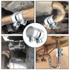 Exhaust Clamp Pipe Connector, 55mm, Stainless Steel