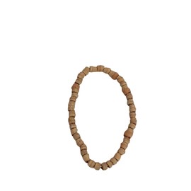 DAUJI ENTERPRISES | Sacred Tulsi Wood Mala for Laddu Gopal Ji | Natural Prayer Beads for Devotion & Worship | Lightweight & Traditional | Ideal for Deity Adornment | Available in Size 0-5 | Set of 2