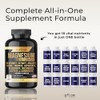 Magnesium Complex Supplement - 10 Active Forms, Glycinate, Citrate, Malate,