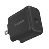 Elecom ACDC-PD2130BK USB Outlet Charger, 30W (USB PD Compatible), USB-C