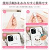 キーリングハンガー スマホ 2個入り 星形シルバー スマホストラップ リング 貼り付け式 メタルフック付属 スマホケース用 DIYアクセサリーパーツ