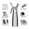 Professional Aluminum Whipped Cream Dispenser Cream Maker 500mL (1 Pint)