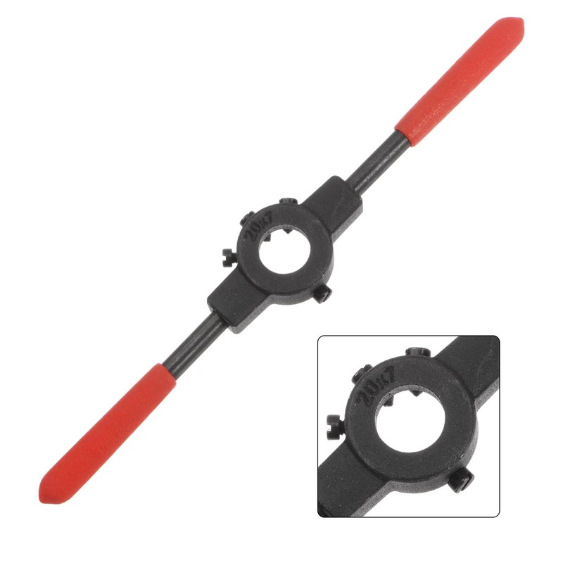 sourcing map Die Stock Handle Wrench, for Metric M4.5-M6 (Metric)