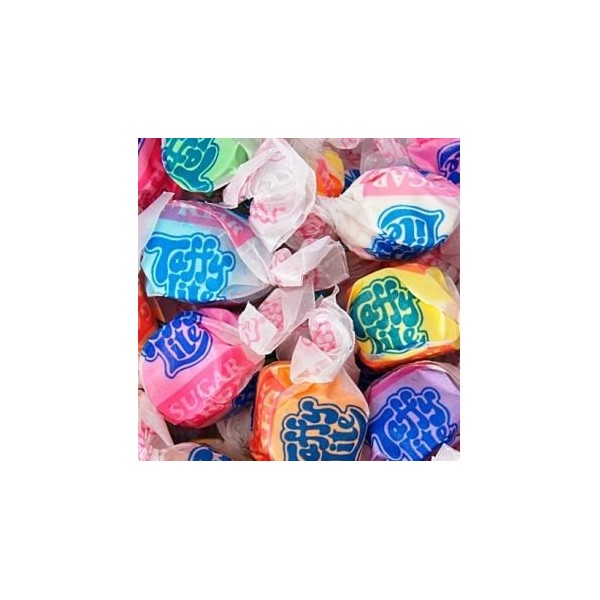 Sugar Free Taffy Lite Assorted Flavor Taffy-Mix Color Wrapped Chewy Candy 1 LB - 16 oz