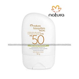 Natura FotoEquilibrio FACIAL Piel OLEOSA MIXTA Proteccion Contra Quemaduras Solares FPS 50 Gel Protetor Hidratacion Intensiva | Foto Equilibrio Facial Sunscreen Oily to Mix Skin SPF 50 1.76oz-50ml