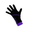 IceDress Thermal Figure Skating Gloves (Black and Purple) (CXS (4-6)