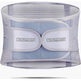 The Shape Label™ Lumbar Belt Advanced™ Back Brace - Medical Back Brace for Lower Back & Back Pain, S