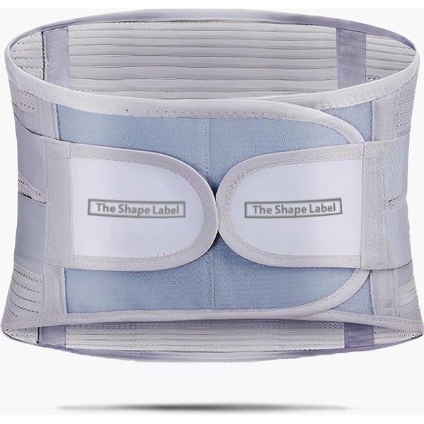 The Shape Label™ Lumbar Belt Advanced™ Back Brace - Medical Back Brace for Lower Back & Back Pain, S
