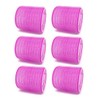 6-Pack X-Large Self-Grip Hair Rollers, 2” Diameter Curlers for Volume,