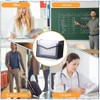 Plastic Expanding Folder, Waterproof Transparent, Snap Closure A4 Size