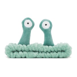 ZOUIQSS Face Wash Headband Palm Snails Spa Hair Bands Elastic Make Up Hairband,Women Cartoon Headbands for Washing Shower Yoga Sports Skin Care(Green)